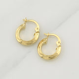 Candongas Emi 1.2 g / 1/2 in Oro Amarillo 18K