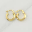 Candongas Emi 1.2 g / 1/2 in Oro Amarillo 18K