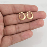 Candongas Emi 1.2 g / 1/2 in Oro Amarillo 18K