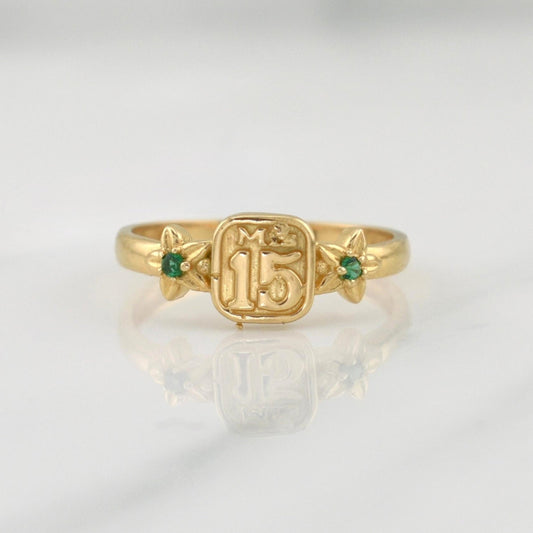 Quince Ring 2 g / T5.25 Yellow Gold 18K