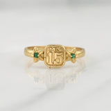 Quince Ring 2 g / T5.25 Yellow Gold 18K