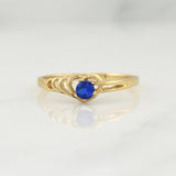 Anillo Corazon 1.75 g / T7,5 Oro Amarillo 18K
