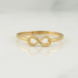 Anillo Infinito 1.5 g / T7 Oro Amarillo 18K