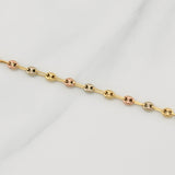 Pulso GC 2.2g / 7 3/4 in / 3.3mm Tres Oros 18K