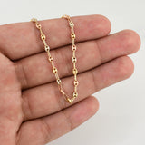 Cadena GC 4.45g / 18 in / 3.3mm Tres Oros 18K