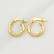 Candongas Mary 1.45 g / 3/4 in Oro Amarillo 18K