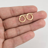 Candongas Mary 1.45 g / 3/4 in Oro Amarillo 18K