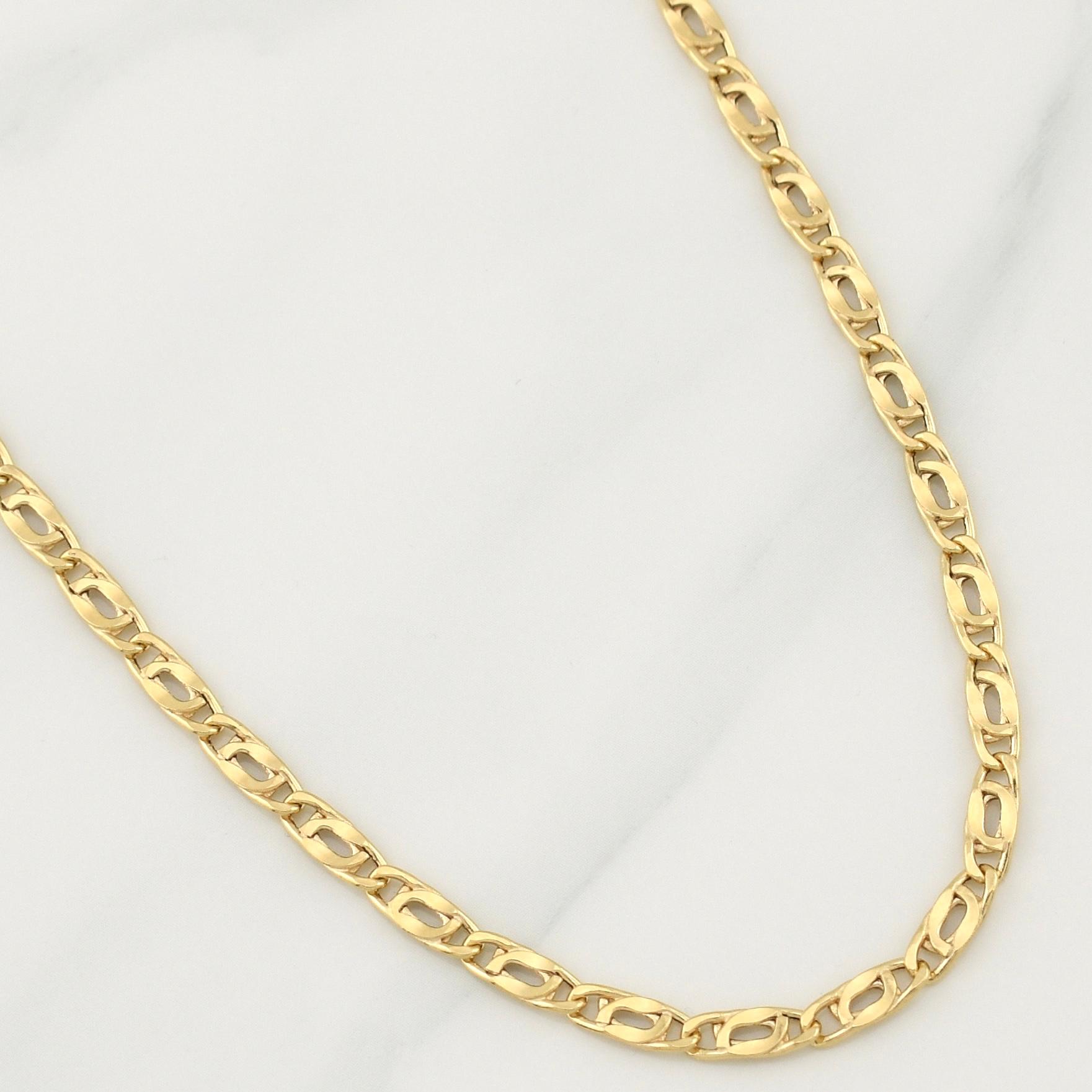 Cadena Lumachina 6.2g / 24 in / 3.6mm Oro Amarillo 18K