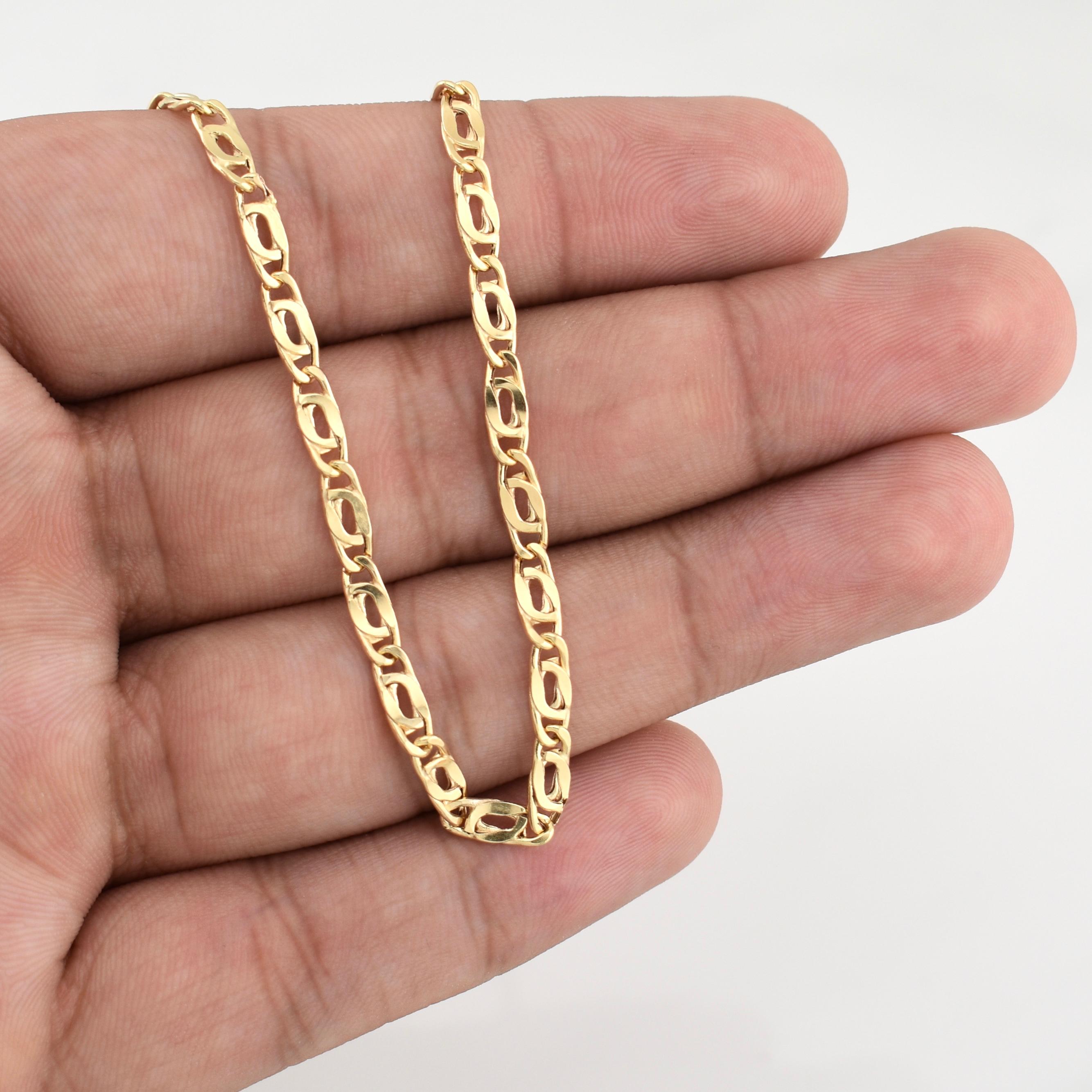 Cadena Lumachina 6.2g / 24 in / 3.6mm Oro Amarillo 18K