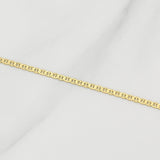 Cadena Escalera Plana 3.8g / 20 in / 2mm Oro Amarillo 18K