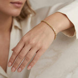 Pulso Lazo Especial 4.7g / 7 1/4 in / 3mm Oro Amarillo 18K