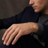 Rope Bracelet 0.8g / 7 1/2 in / 1.65mm Yellow Gold 18K
