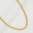 Cadena Cubana 4.1g / 24 in / 3mm Oro Amarillo 18K