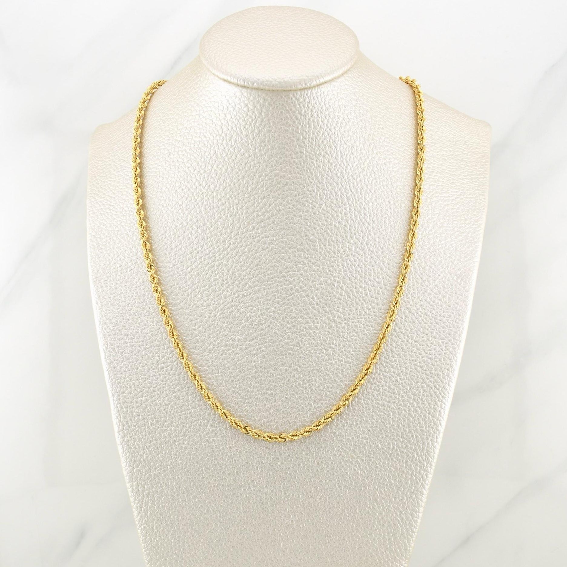 Rope Chain 5.1g / 24 in / 2.75mm Yellow Gold 18K