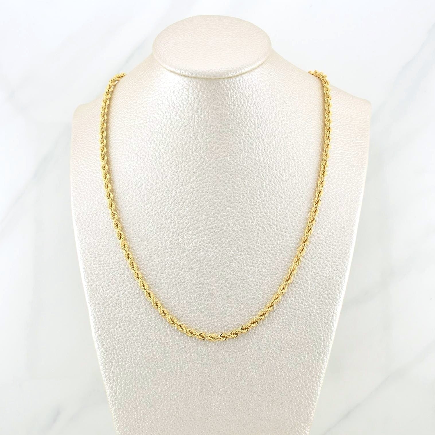 Rope Chain 7.9g / 24 in / 3.25mm Yellow Gold 18K