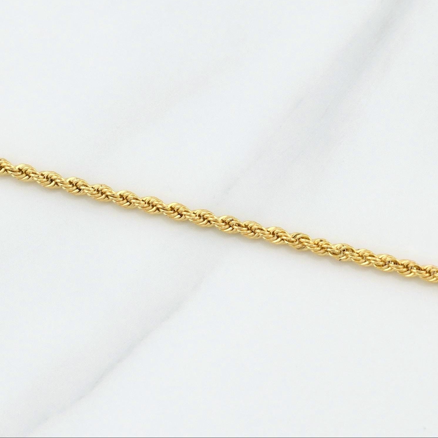 Rope Chain 3.6g / 24 in / 2.15mm Yellow Gold 18K