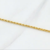 Rope Chain 3.6g / 24 in / 2.15mm Yellow Gold 18K