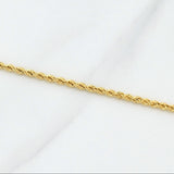 Rope Chain 3.45g / 24 in / 2.15mm Yellow Gold 18K