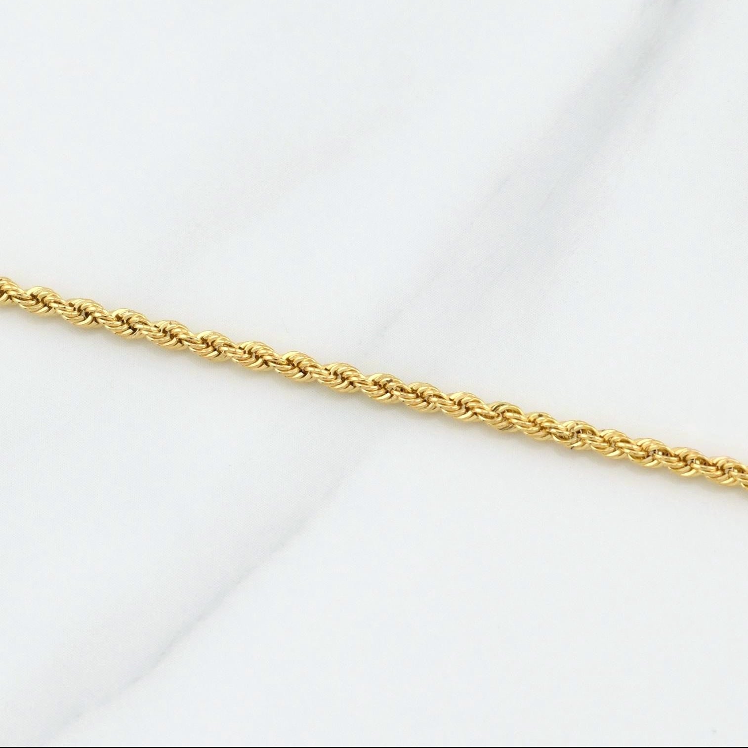 Rope Chain 3.6g / 24 in / 2.15mm Yellow Gold 18K