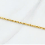 Rope Chain 3.6g / 24 in / 2.15mm Yellow Gold 18K
