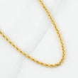 Rope Chain 3.55g / 24 in / 2.15mm Yellow Gold 18K