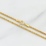 Rope Chain 1.7g / 18 in / 1.65mm 18K Yellow Gold