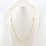 Rope Chain 2.25g / 24 in / 1.65mm 18K Yellow Gold