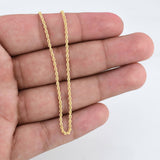 Rope Chain 1.85g / 20 in / 1.65mm Yellow Gold 18K