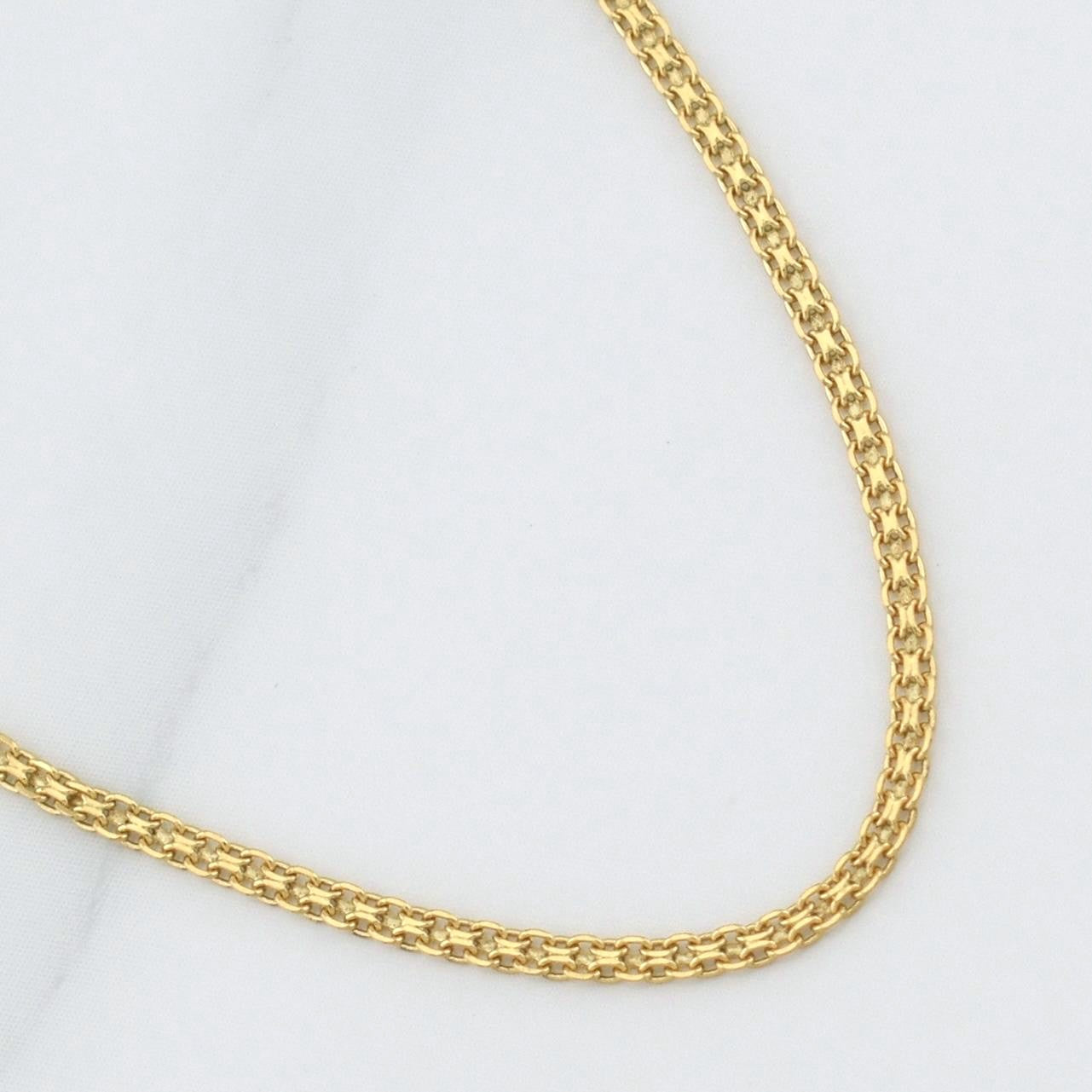 Cadena China 2.45g / 18 in / 1.45mm Oro Amarillo 18K