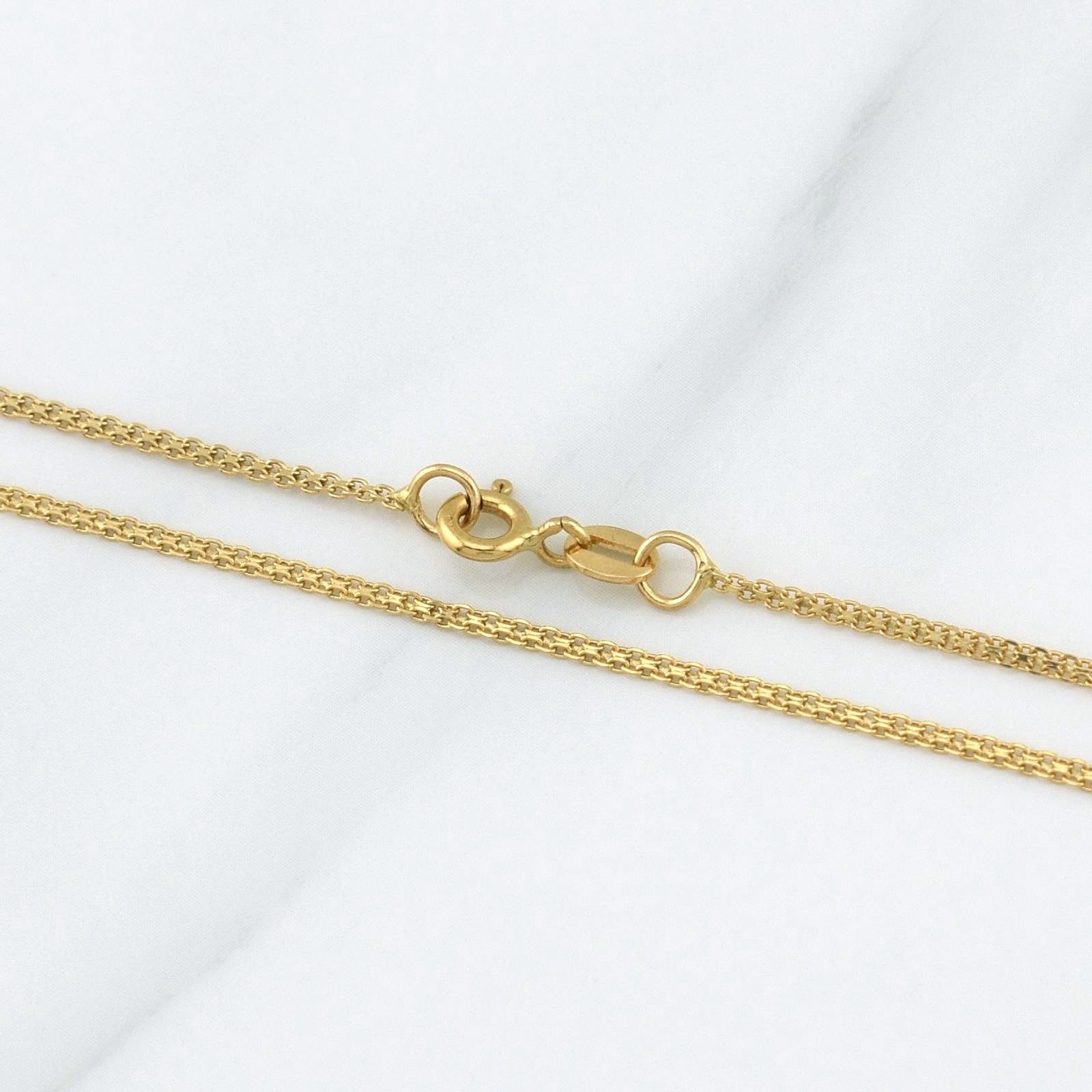 Cadena China 2.5g / 18 in / 1.45mm Oro Amarillo 18K