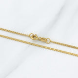 Cadena China 2.5g / 18 in / 1.45mm Oro Amarillo 18K