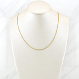 Cadena China 2.5g / 18 in / 1.45mm Oro Amarillo 18K