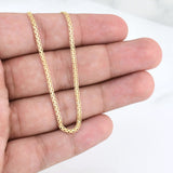 Cadena China 5.95g / 24 in / 2.2mm Oro Amarillo 18K