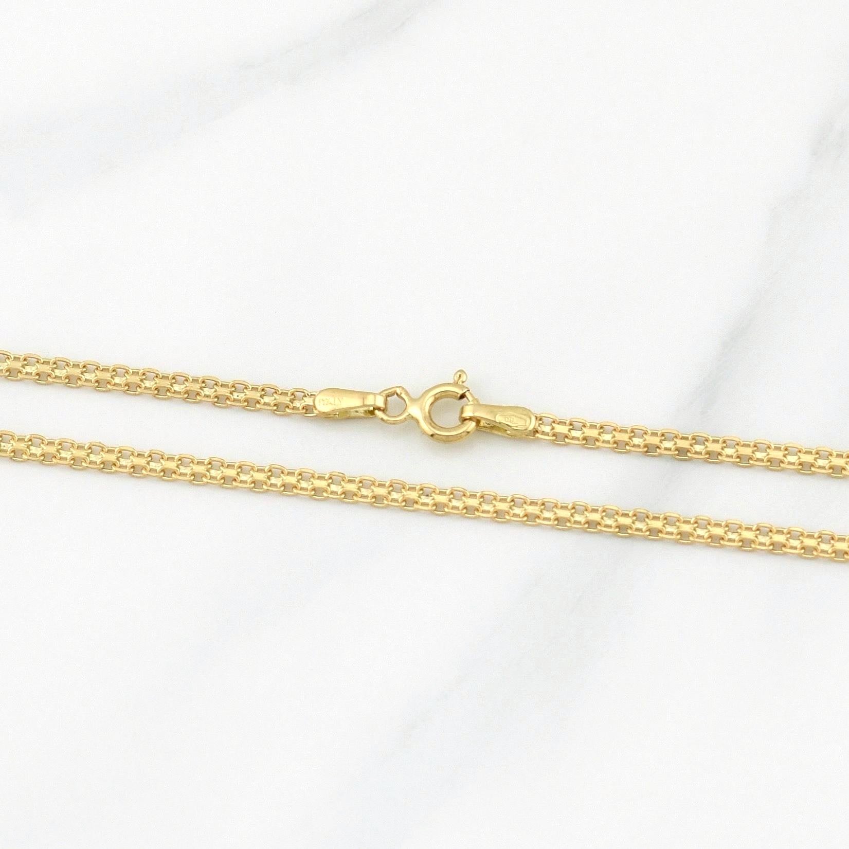 Cadena China 5.95g / 24 in / 2.2mm Oro Amarillo 18K