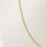 Bismark Chain 2.25g / 18 in / 1.5mm 18K Yellow Gold