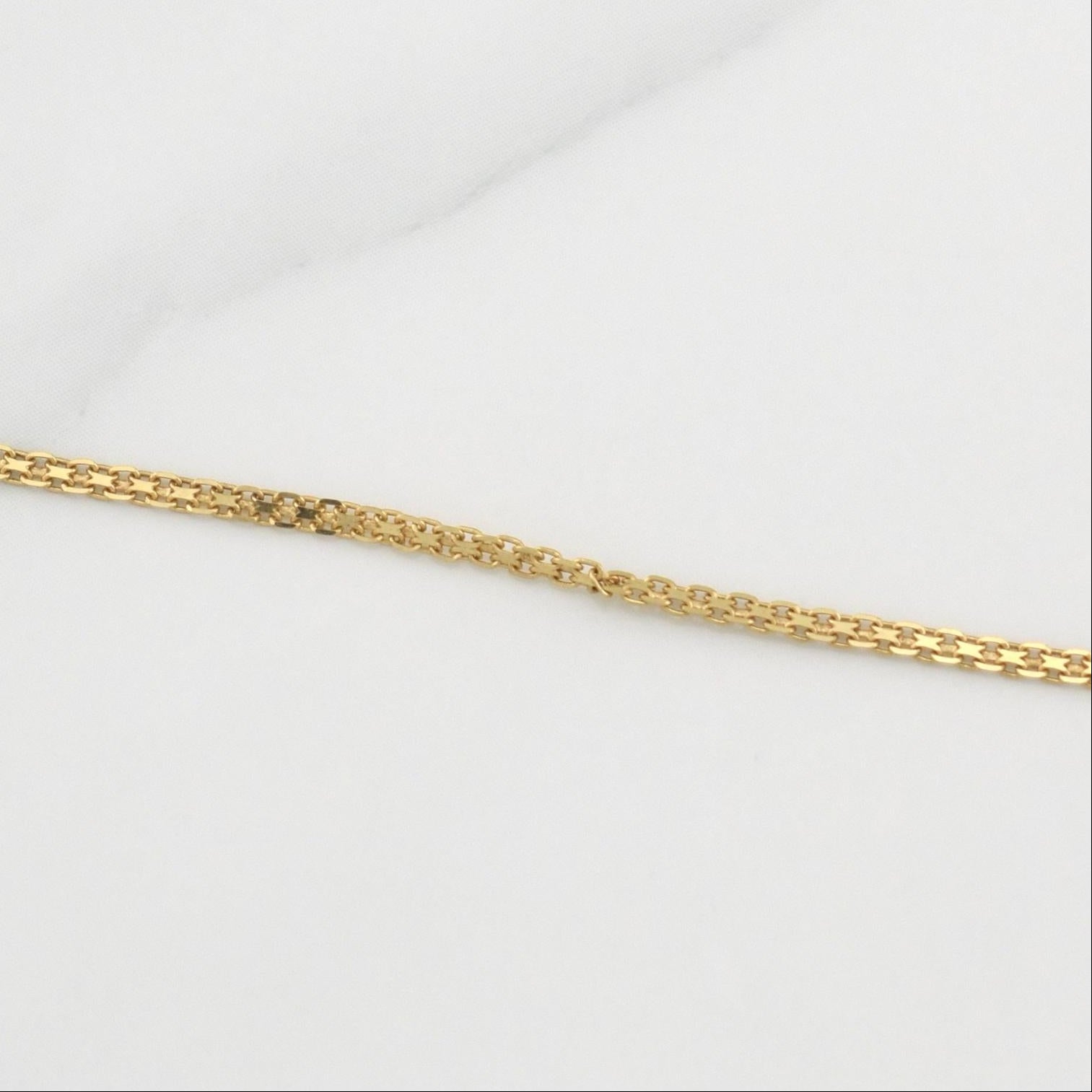 Cadena China 2.05g / 16 in / 1.5mm Oro Amarillo 18K
