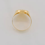 Dollar Sign Ring 3.55g / T10 Yellow Gold 18K