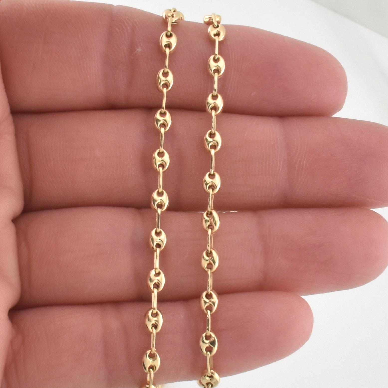 Cadena GC 4.25g / 18 in / 3.15mm Oro Amarillo 18K