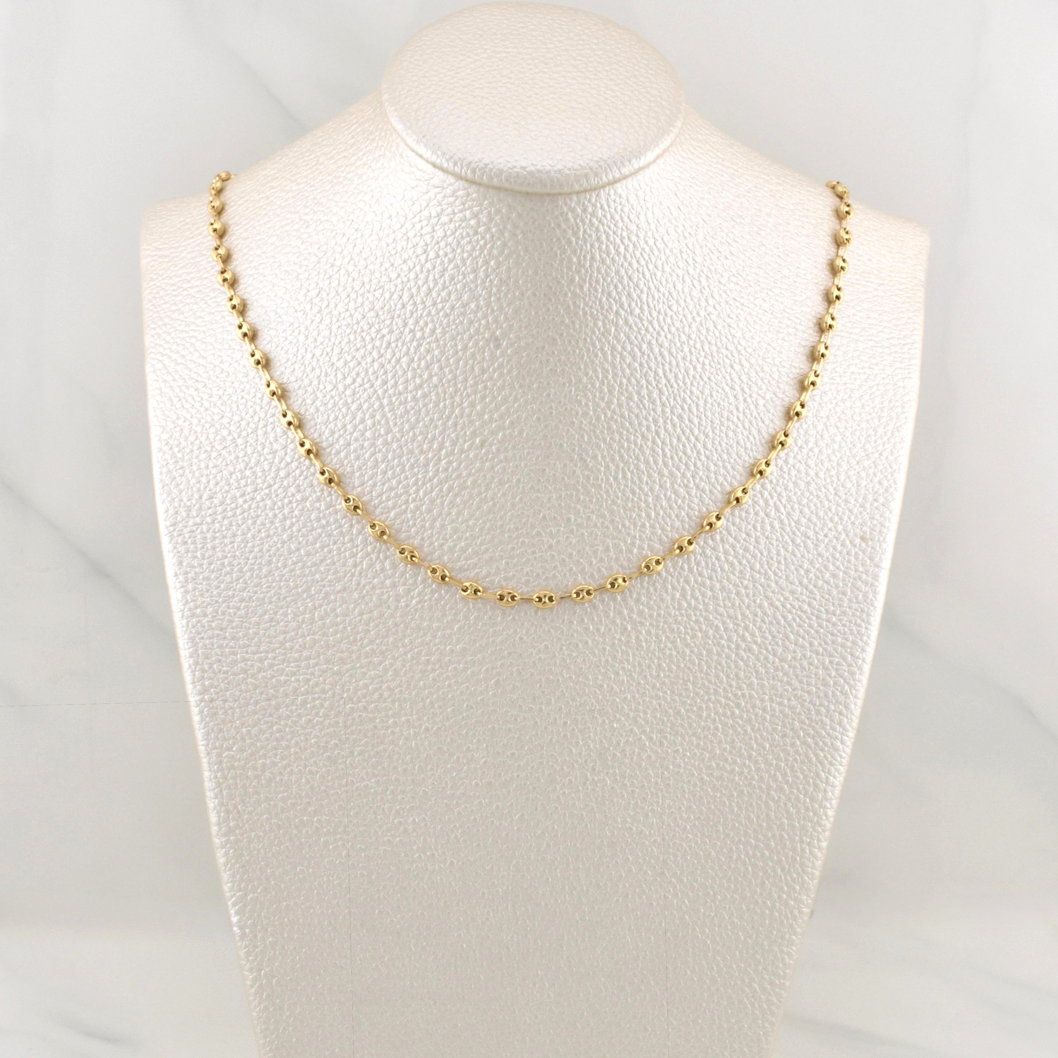 GC Chain 4.6g / 20 in / 3.15mm 18K Yellow Gold