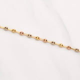 Cadena GC 6.3g / 24 in / 3.3mm Tres Oros 18K