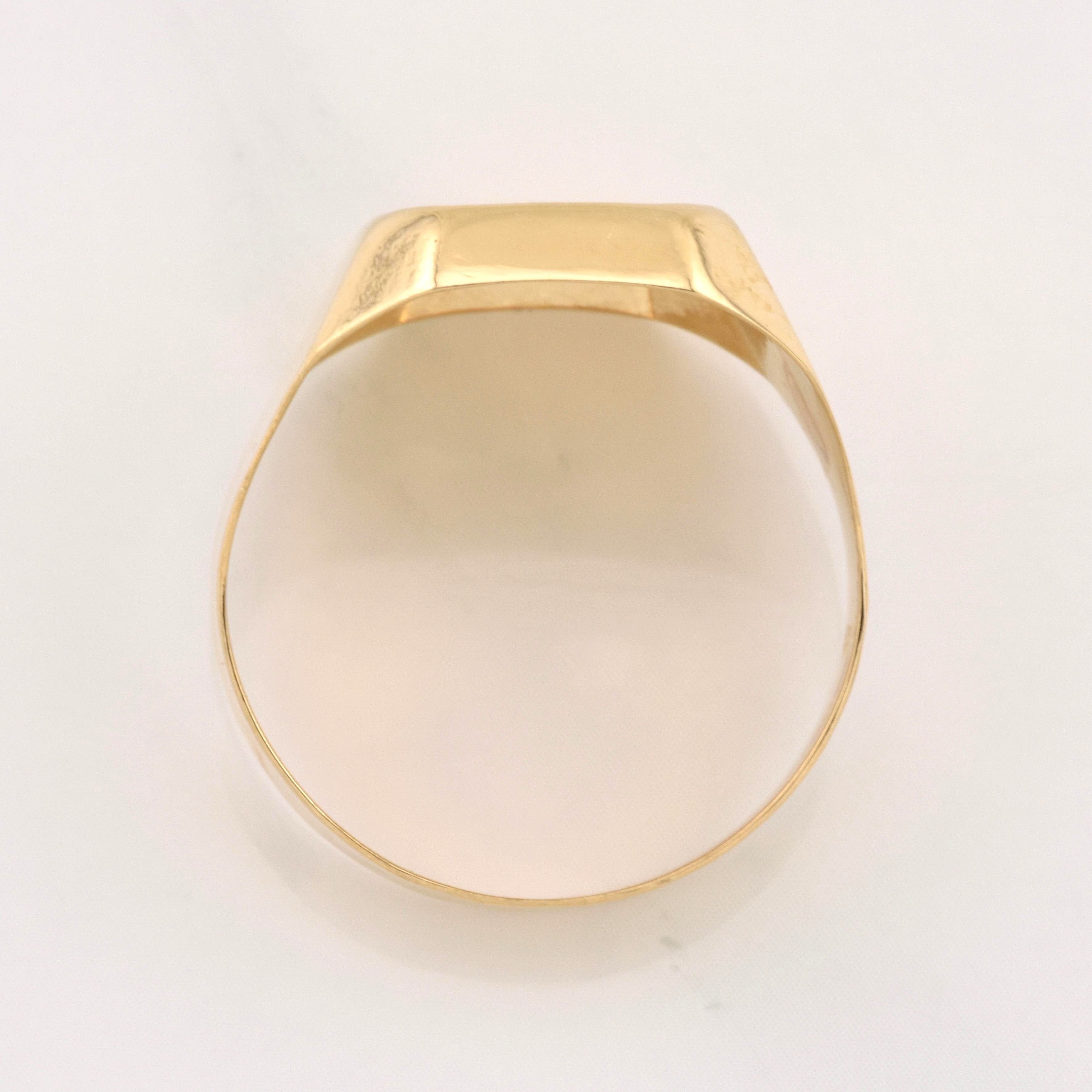Anillo Estrella de David 3.5g / T10.25 Oro Amarillo 18K