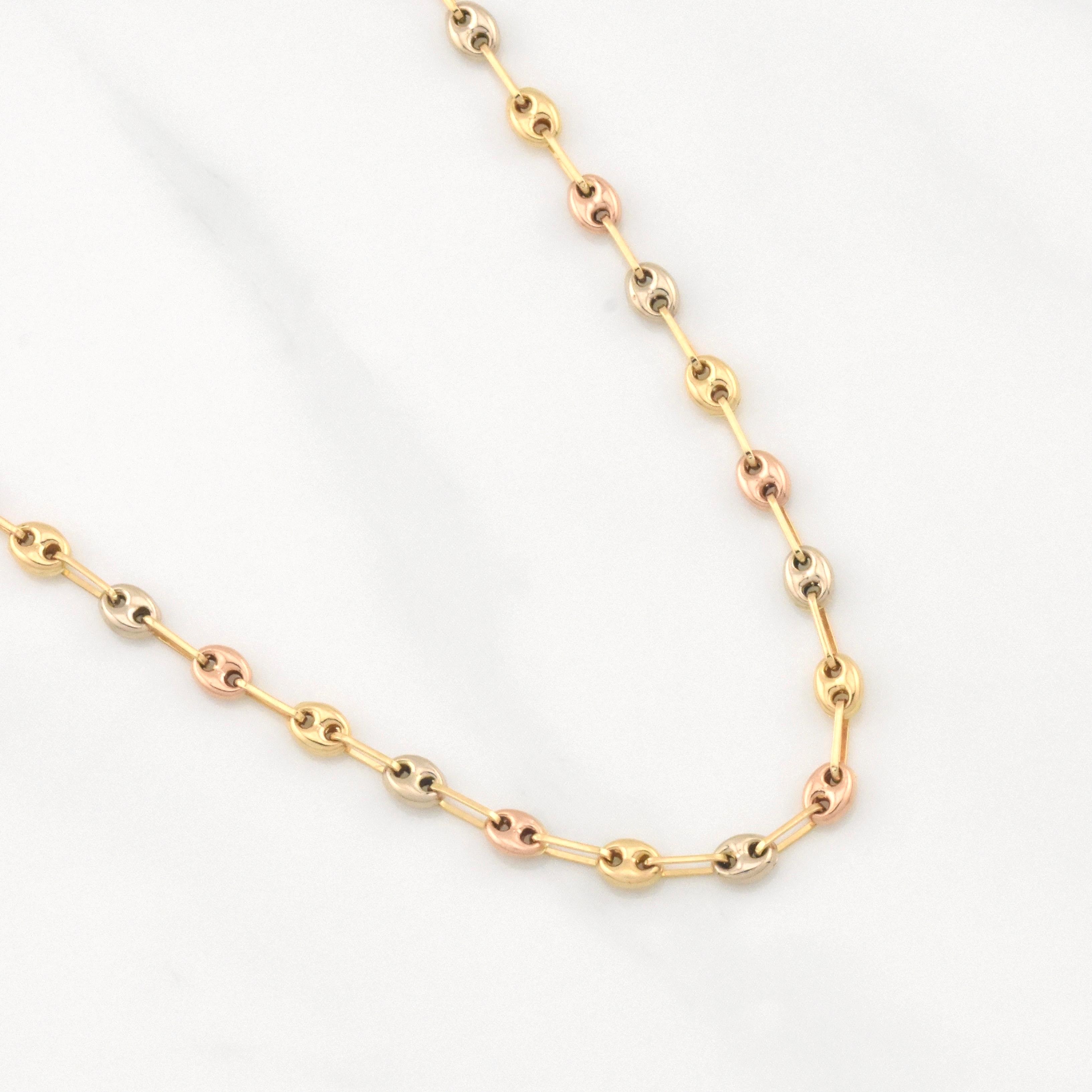 Cadena GC 5.75g / 24 in / 3.3mm Tres Oros 18K