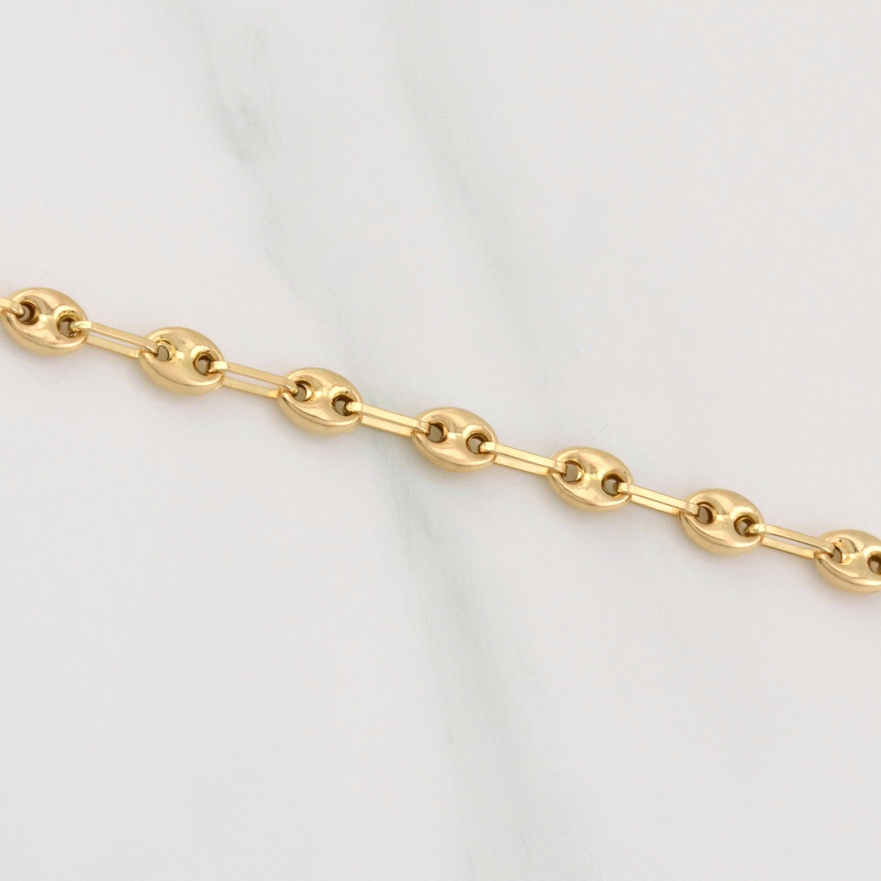 Bracelet GC 2.7g / 8 in / 3.7mm Yellow Gold 18K