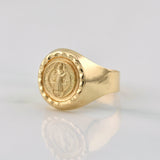 Anillo San Benito 3.5g / T8,5 Oro Amarillo 18K