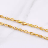 Cadena Marinera 11.4gr / 23 1/2 in / Oro Amarillo +3 18K !