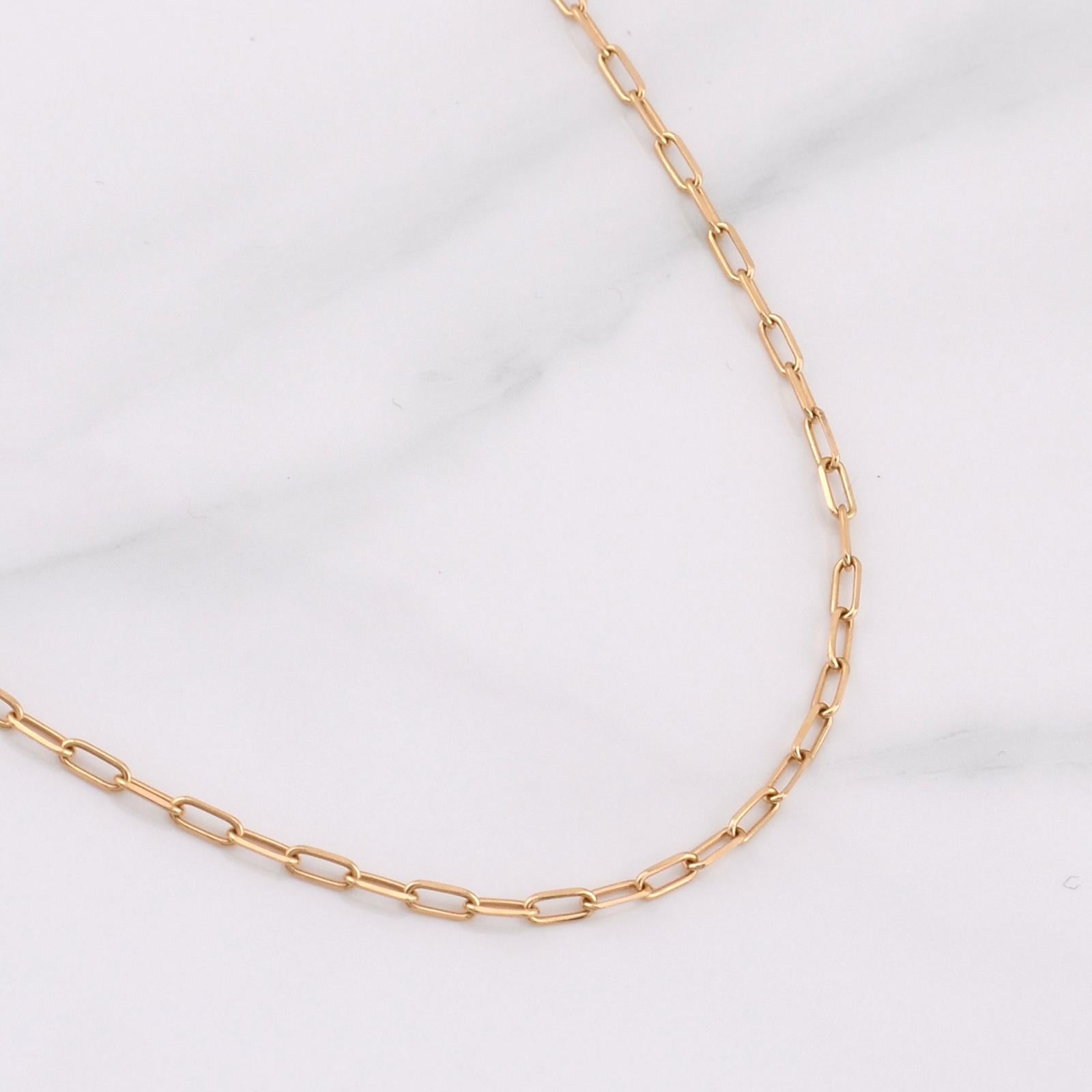 Mini Box Chain 4.1gr / 19.8in / 18K Gold +3!