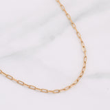 Mini Box Chain 4.1gr / 19.8in / 18K Gold +3!