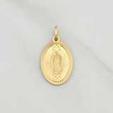 Dije Virgen De Guadalupe 1.95gr / 1 in / Oro Amarillo +4 18K !