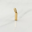 Dije Lingote 1.25gr / 3/4 in / Oro Amarillo 18K !