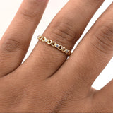 Anillo Infinitos 1gr / T7 1/4 / Oro Amarillo 18K !